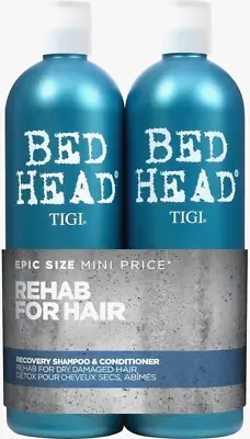 Bed Head Recovery Shampoo And Conditioner Professional Moisturising Hair Repair • £12.59