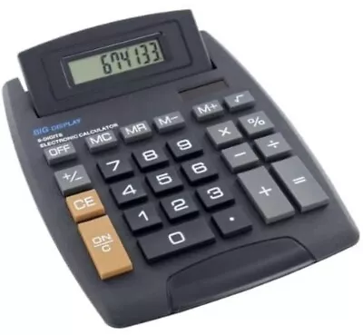£4.90 • Buy 8 Digits Display Jumbo Desktop Calculator Ideal For Home School, Business Office