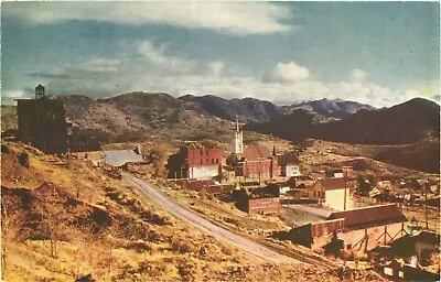 The Remains Of Comstock Lode Silver & Gold Mine Virginia City Nevada Postcard • $20.15