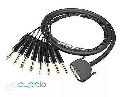 $131 • Buy Digidesign Avid Digi 192 DB25 DSUB D-SUB Mogami Neutrik Gold 1/4  TRS | 2 Ft.