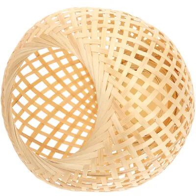 Woven Basket Lampshade For Ceiling Lights And Chandeliers • £15.88