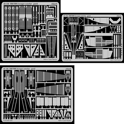 EDUARD MODELS 1/32 Aircraft- TBF/TBM Avenger Exterior For TSM EDU32138 • $26.96