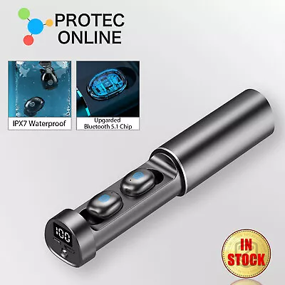 $24.95 • Buy Wireless Bluetooth Earphones Headphones Earbuds Waterproof LED Display For Apple