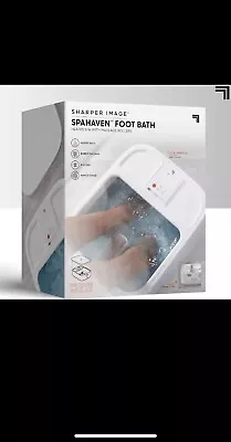 Sharper Image Spa Haven Foot Bath Heated With Rollers And LCD Display • $39.99