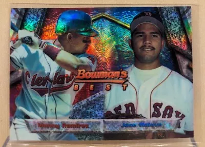 1994 1st FIRST Bowman's Best REFRACTOR #107 Manny Ramirez RARE ROOKIE PARALLEL • $12.95