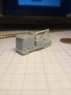 $10 • Buy Z Scale Train Miniature Truck Kenworth Cabover Wrecker