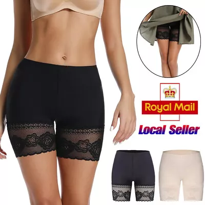 Ladies Seamless Body Shaper Slip Shorts Panty Under Dress Anti Chafing Knickers • £14.99