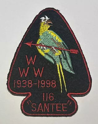 OA Lodge 116 Santee  Patch Boy Scout Felt CC3 • $5.99