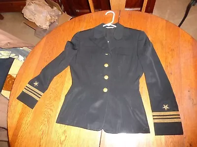  WW2 USN US Navy Women's Officer WAC Uniform Jacket • $183.20