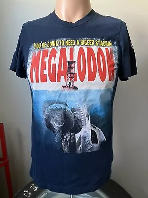Rare Monster Jam Megalodon Monster Truck Jaws T-Shirt S • $39.99