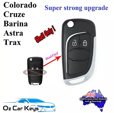 Suits Holden Colorado Cruze Astra Barina Remote Flip Key Shell Cover Case • $15.68