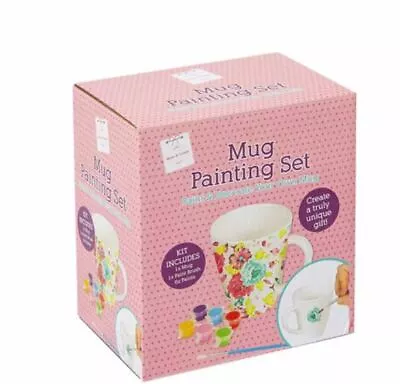 Paint Your Own Mug With Colouring Set - Fast And Free Delivery • £10.49
