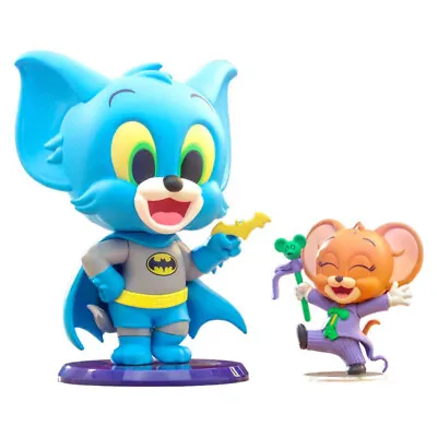Tom & Jerry - Tom & Jerry As Batman & Joker Cosbaby Set • $59.99