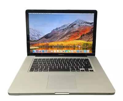 Apple MacBook Pro 15  2010 A1286 750GB HDD 8GB Ram I5 - Bad Battery -High Sierra • $119.99