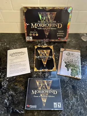 The Elder Scrolls III: Morrowind Game Of The Year Edition (PC 2003) - New • $99.95