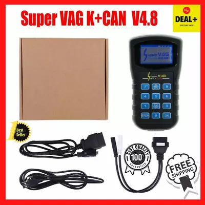 $89.99 • Buy Super VAG Can+K V4.8 For Audi VW Skoda OBD2 Milleage Correction Tool Code Reader