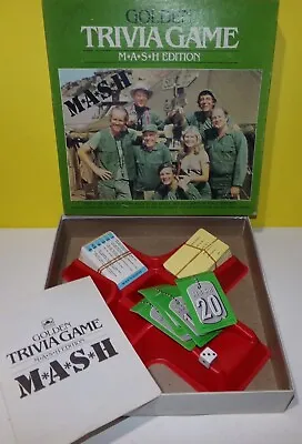 Vintage MASH M*A*S*H Golden Trivia Game Edition 1984 • $21.23