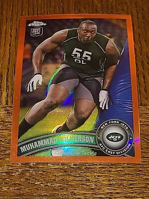 Jets Muhammad Wilkerson 2011 Topps Chrome Orange Refractor #192 Rookie Card Rc • $0.99