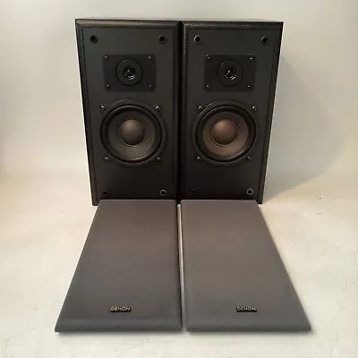 DENON SC-M3 By JPW 2 Way Bookshelf Speakers VGC • £39.99