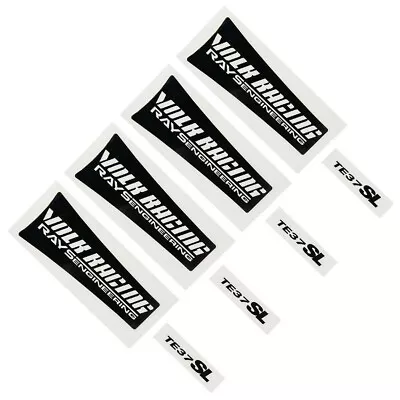 $16 • Buy JDM Reflective Black RAYs VOLK Racing Sticker TE37SL Wheel Sticker Decal 