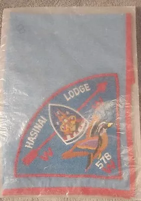 Boy Scout OA 578 Hasinai Lodge Pie On Neckerchief BSA • $100