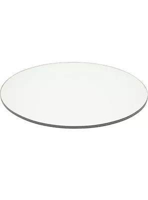 14  Round Tempered Clear Glass Table Top - 3/8  Thick With Flat Polish Edge • $49.99