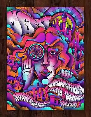 MGMT Osheaga Music Arts Festival 2017 Montreal Concert Poster #/117 Print 18x24 • $82