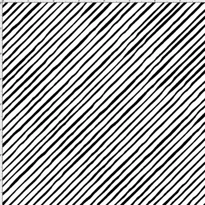 Loralie QUIRKY BIAS STRIPE White/Black Quilt Fabric Sold By 1/2 Yard  #692-452 • $4.50