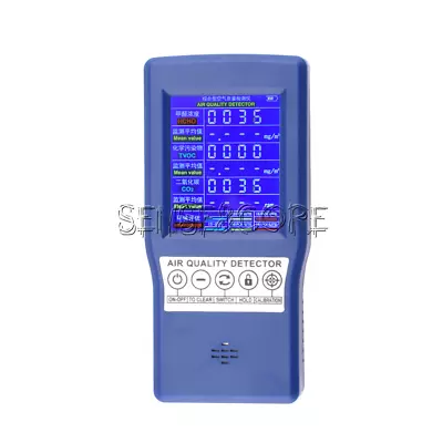 Carbon Dioxide CO2/TVOC/HCHO PPM Meters Gas Analyzer Air Quality Tester • $30.86