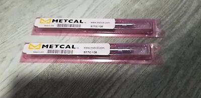 Metcal Sttc-126 Tip Cartridge Soldering Tip Set Of 2 • $50