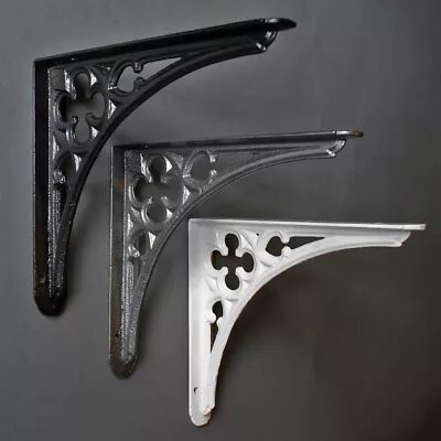 4 /5 /7 /8 /10  Gothic Cast Iron Shelf Bracket Support Book Sink Cistern Toilet • £7