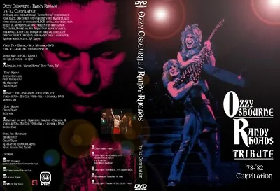 The Ultimate Ozzy Osbourne & Randy Rhoads Dvd Collection 1978-1982 Rare! • $10