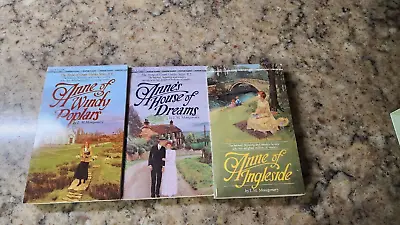 Lot Of 3 Vintage Anne Of Green Gables Box Set (Books 4 5 6) L.M. Montgomery • $13.03