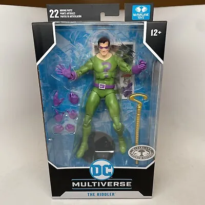 DC Multiverse Mcfarlane Platinum Edition The Riddler MOC In-hand  MISB • $89.99