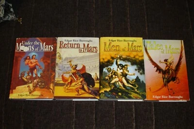 $60 • Buy Edgar Rice Burroughs Princess, John Carter Of Mars, 11 Volumes Complete Set HBDJ