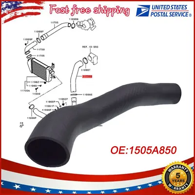 Turbo Intercooler Hose Pipe 1505A850 For Mitsubishi L200 Triton Montero Sport • $26.99