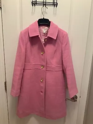 SALE!!! NWT-P4- J.Crew Classic Lady Day Coat In Double-cloth Wool GORGEOUS PINK • $159.99