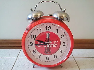 Vintage Collectible Collectors Large Coca Cola Bell Alarm Clock • $99