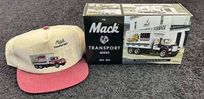 1998 First Gear 1960 Model R-600 Tow Truck MACK WITH HAT NIB NEVER OPEN NO.203 • $99.99