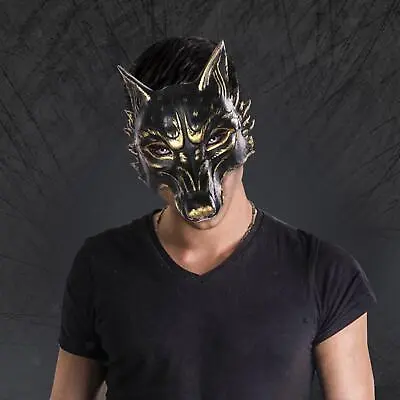 £9.64 • Buy Halloween Wolf Mask Scary Werewolf Mask Animal Mask For Carnival Festival Photo
