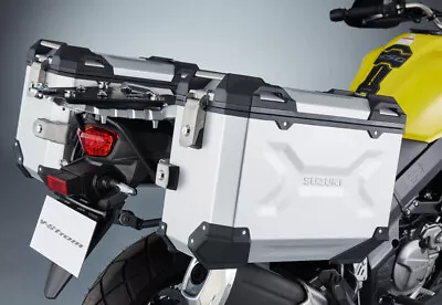 $928.37 • Buy Suzuki V-Strom 650 Side Case Silver 37 Litre From Model Year 2017