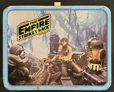 Vintage Star Wars Metal Lunch Box Empire Strikes Back No Thermos 1980 • $69.99