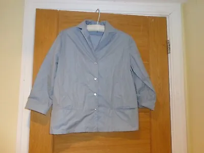 Marni Blue Thin Blouse Shirt Jacket Size 40 • £15