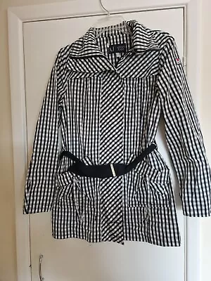£19.99 • Buy Armani Jeans Waterproof Mac / Trench Coat Size 10
