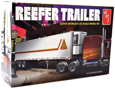 AMT Reefer Semi Trailer 1:24 Scale Plastic Model Kit 1170 • $44.99