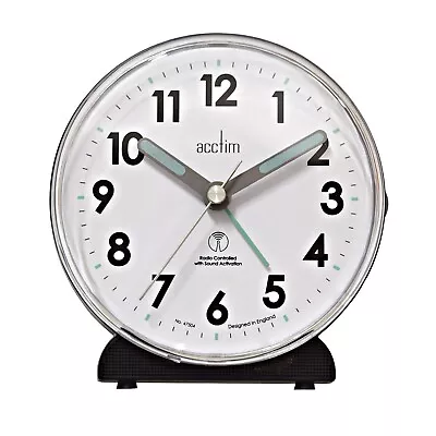 £32.95 • Buy Acctim Higton Analogue Alarm Clock Radio Controlled Crescendo Alarm Luminous