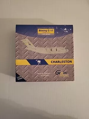 1:400 Gemini MACS USAF C-17 Charleston RARE Diecast Model • $44