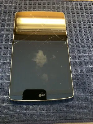 LG G Pad F 8.0 LTE (2nd Gen) Tablet 16GB 4G LTE US CELLULAR Titan Silver Bad LCD • $15