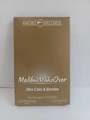 MALIBU Wellness MakeOver ULTRA COLOR & BLONDES Hair Treatment ~  2 Step Kit!! • $9