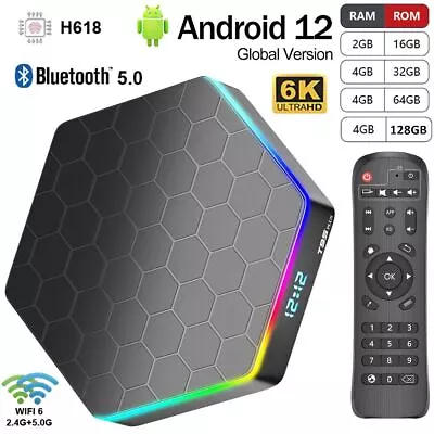 2023 Upgraded T95Z Plus Smart Android 12.0 TV Box Quad Core 6K HD Stream Player • $33.01